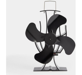 Slika izdelka: VonHaus ventilator za kamin 4 kraki in merilnik temperature