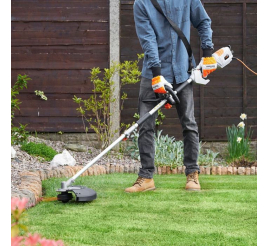 Slika izdelka: VonHaus vrtna kosilnica za travo in obrezovalnik grmovja