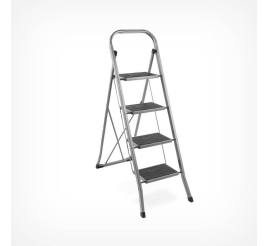 Slika izdelka: VonHaus zložljiva 4-polična jeklena lestev