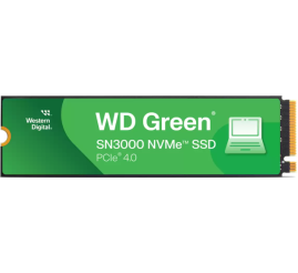 Slika izdelka: WD 1TB Green SN3000 M.2 2280 PCI-e 4.0 NVMe 1.4 SSD disk