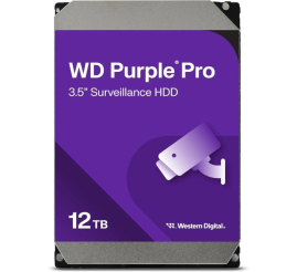 Slika izdelka: WD 12TB Purple Pro 3,5" SATA 6Gb/s 7200rpm 512MB HDD disk