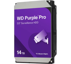 Slika izdelka: WD 14TB Purple 3,5" SATA 6Gb/s 7200rpm 512MB HDD disk