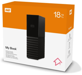 Slika izdelka: WD 18TB My Book 3,5" USB 3.2 zunanji HDD disk