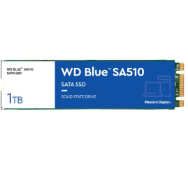 Slika izdelka: WD 1TB Blue SA510 M.2 2280 SATA 6Gb/s SSD disk