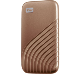 Slika izdelka: WD 1TB My Passport SSD Gold NVMe USB 3.2 zunanji SSD disk