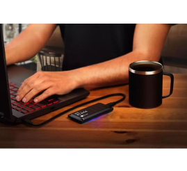 Slika izdelka: WD 1TB P40 Black Game Drive SSD NVMe USB 3.2 zunanji SSD disk