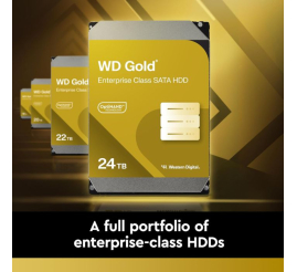 Slika izdelka: WD 20TB Gold 3,5" SATA 6Gb/s 7200rpm 512MB HDD disk