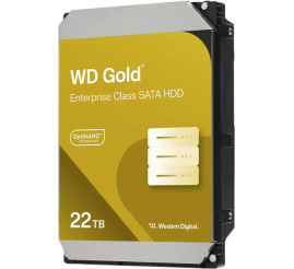Slika izdelka: WD 22TB Gold 3,5" SATA 6Gb/s 7200rpm 512MB HDD disk