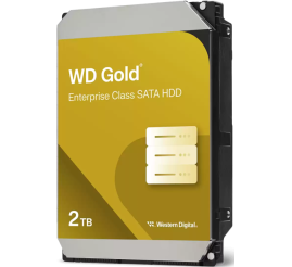 Slika izdelka: WD 2TB Gold 3,5" SATA 6Gb/s 7200rpm 128MB HDD disk