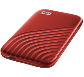 Slika izdelka: WD 2TB My Passport SSD Red NVMe USB 3.2 zunanji SSD disk