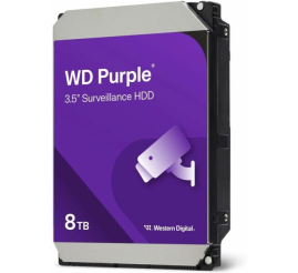 Slika izdelka: WD 8TB Purple 3,5" SATA 6Gb/s 5640rpm 256MB HDD disk