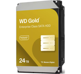 Slika izdelka: WD 24TB Gold 3,5" SATA 6Gb/s 7200rpm 512MB HDD disk