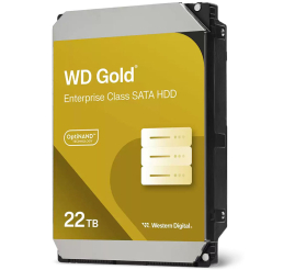 Slika izdelka: WD Gold Enterprise 22TB 3,5" SATA3 512MB 7200 WD221KRYZ trdi disk
