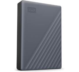 Slika izdelka: WD My Passport 6TB USB 3.2 (WDBY3J0060BGY-WESN) siv zunanji trdi disk