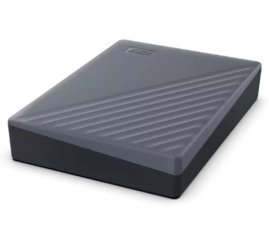 Slika izdelka: WD My Passport 6TB USB 3.2 (WDBY3J0060BGY-WESN) siv zunanji trdi disk