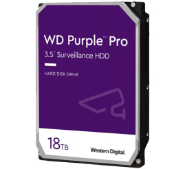 Slika izdelka: WD Purple Pro 18TB 3,5" SATA3 512MB 7200rpm (WD181PURP) trdi disk