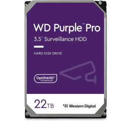Slika izdelka: WD PURPLE PRO 22TB 3,5" SATA3 512MB 7200rpm (WD221PURP) trdi disk
