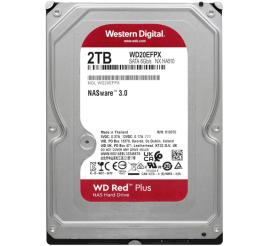 Slika izdelka: WD Red Plus 2TB SATA3 3,5" 64MB (WD20EFPX) NAS trdi disk