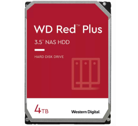 Slika izdelka: WD Red plus 4TB 3,5" SATA3 256MB WD40EFPX NAS trdi disk