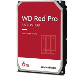 Slika izdelka: WD Red Pro 6TB 3,5" SATA3 256MB (WD6005FFBX) NAS trdi disk