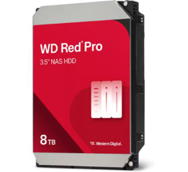 Slika izdelka: WD Red Pro 8TB 3,5" SATA3 256MB 7200rpm (WD8005FFBX) NAS trdi disk