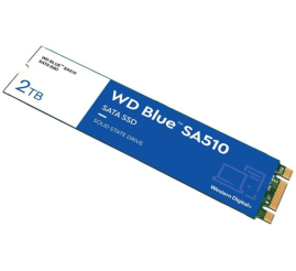 Slika izdelka: WD 2TB Blue SA510 M.2 2280 SATA 6Gb/s SSD disk