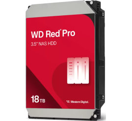 Slika izdelka: WD 18TB Red Pro 3,5" SATA 6Gb/s 7200rpm 512MB HDD disk