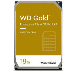 Slika izdelka: WD 18TB Gold 3,5" SATA 6Gb/s 7200rpm 512MB HDD disk