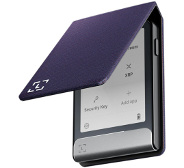 Slika izdelka: Zaščitni ovitek za Ledger Flex Magnet Folio, vijoličen