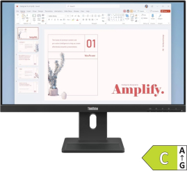 Slika izdelka: Zaslon LENOVO ThinkVision E24-40 23,8" / WLED / IPS / 100Hz / 4ms / črn - nastavljiv po višini