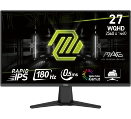 Slika izdelka: Zaslon MSI MAG 275QF 27" / WQHD / Rapid IPS / 180Hz / 0,5ms GtG (črn)