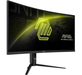 Slika izdelka: Zaslon MSI MAG 342CQR E2 34" / UWQHD / 180Hz / 1ms / ukrivljen (črn)