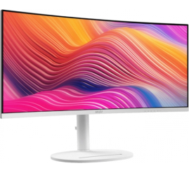 Slika izdelka: Zaslon MSI Modern MD342CQPW 34" / UWQHD / 120Hz / 1ms MPRT / ukrivljen / KVM / bel - nastavljiv po višini - PD 98W