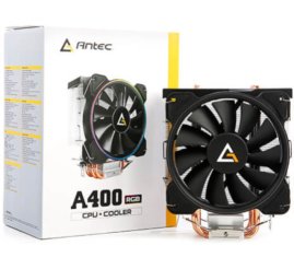 Slika izdelka: Zračni hladilnik Antec A400 - RGB črna-srebrna (0-761345-10921-5) 