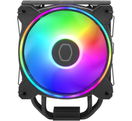 Slika izdelka: Zračni hladilnik Cooler Master Hyper 212 Halo - 120mm 27 dB 154mm RGB črna (RR-S4KK-20PA-R1) 