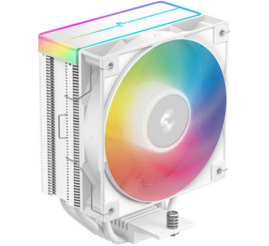 Slika izdelka: Zračni hladilnik DeepCool AG400 WH V2 - 120mm 30,6 dB 154mm ARGB bela (R-AG400-WHAMMN-GJD)