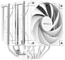Slika izdelka: Zračni hladilnik DeepCool AK620 - 28 dB 160mm bela (R-AK620-WHNNMT-G-1) 