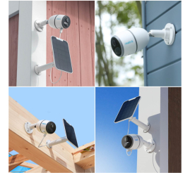 Slika izdelka: Zunanja nadzorna kamera Reolink 2560x1440 LTE/Nano Sim baterija/solarno napajanje horizontalno 95°/vertikalno 52° montažna mikrofon in zvočnik (Go Series G330)